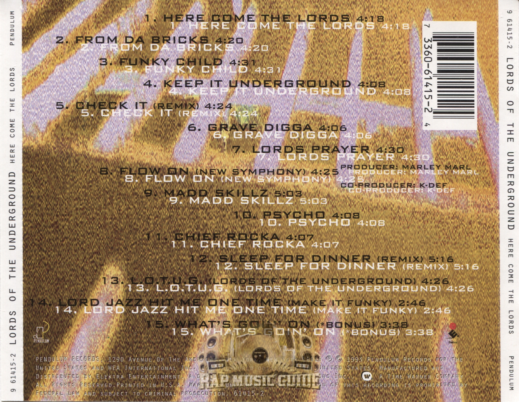 L.O.T.U.G. – Here Come The Lords Play Here Come The Lords by The Lords Of The Underground on